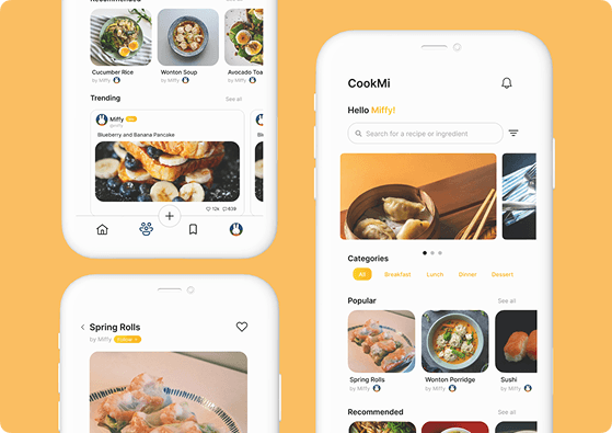 CookM project preview
